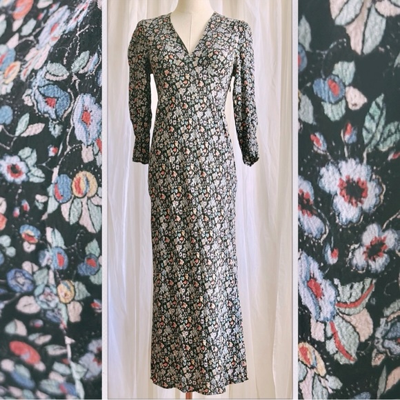 SOLD OUT ♥️ NWOT RIXO Maxi Dress XXS - London Callie Floral - Picture 2 of 16